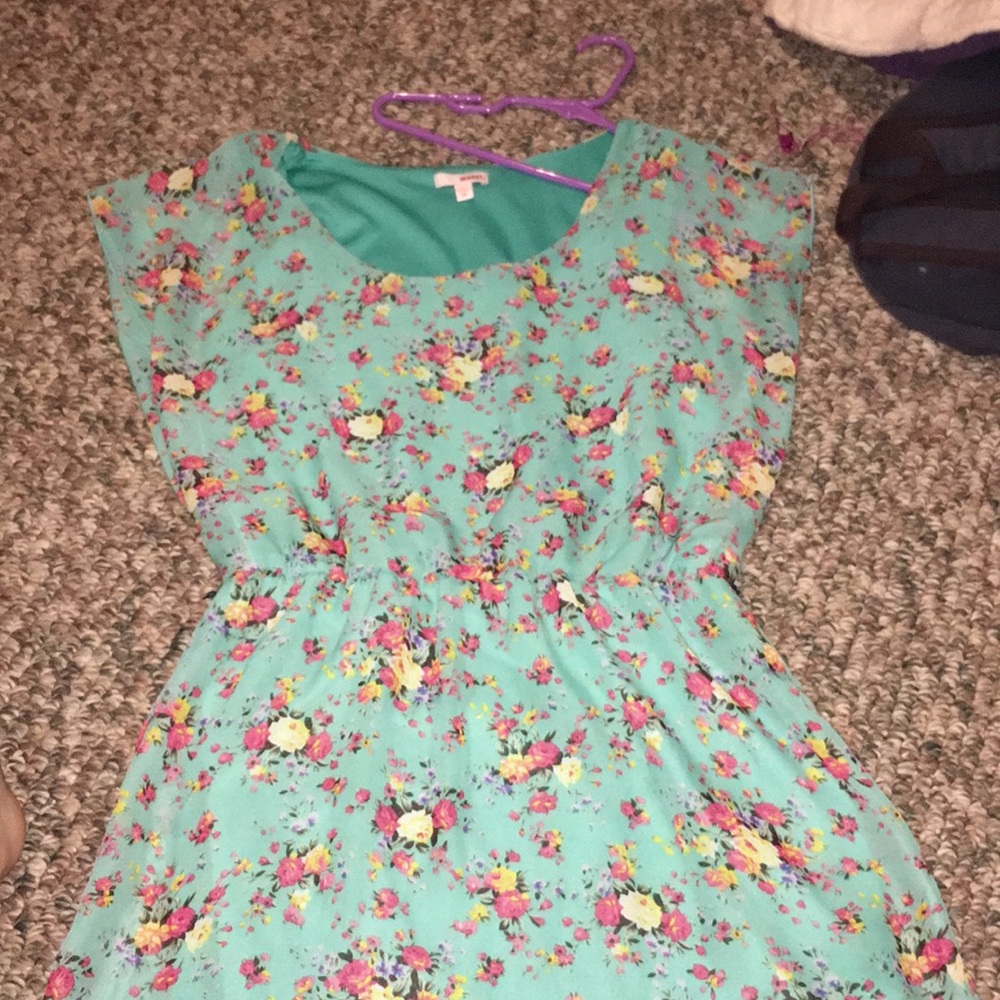 floral flow dress